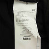 MAISON MARGIELA メゾンマルジェラ MM6 21SS S62GD0086 ロゴ プリント クロップド 半袖 Tシャツ ブラック ブラック系 S【美品】【中古】