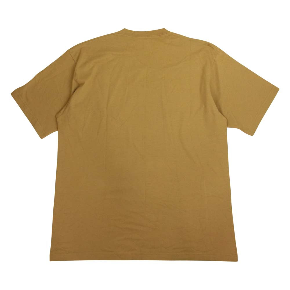 BALENCIAGA バレンシアガ 20SS 620969 ジャパンタグ Symbolic ロゴ プリント 半袖 Ｔシャツ ベージュ系 XS【美品】【中古】