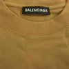 BALENCIAGA バレンシアガ 20SS 620969 ジャパンタグ Symbolic ロゴ プリント 半袖 Ｔシャツ ベージュ系 XS【美品】【中古】