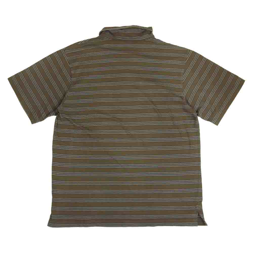 patagonia パタゴニア 09SS 52755 09年製 Short Sleeved Squeaky Clean Polo Shirt スクイーキー クリーン ポロ シャツ ブラウン系 S【中古】