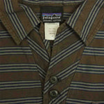 patagonia パタゴニア 09SS 52755 09年製 Short Sleeved Squeaky Clean Polo Shirt スクイーキー クリーン ポロ シャツ ブラウン系 S【中古】