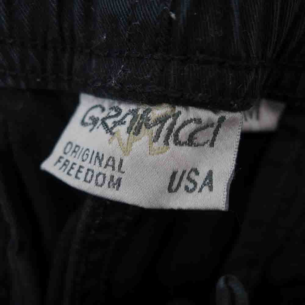 グラミチ 0816-NOJ NN PANTS ニューナロー パンツ ブラック系 M【中古】