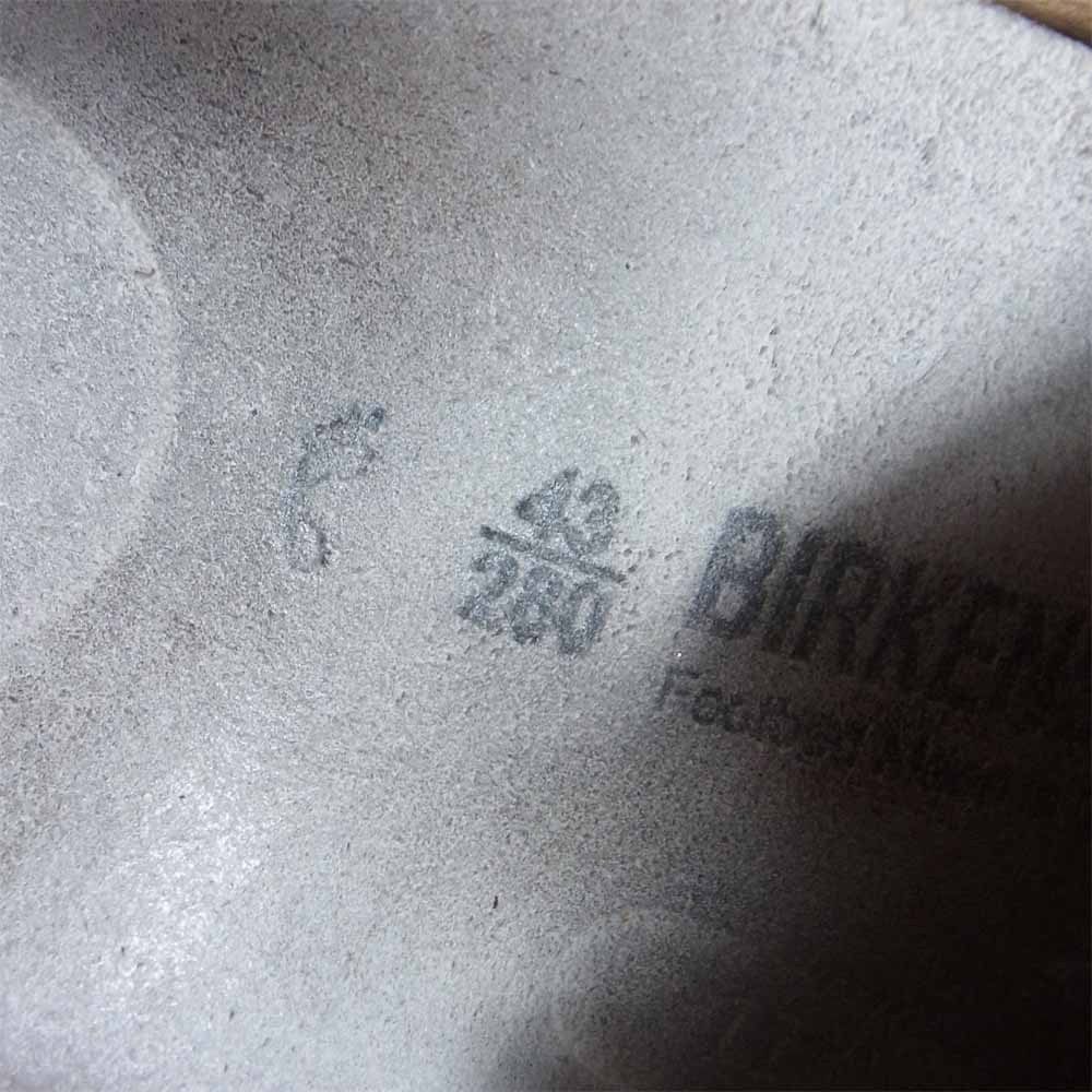 BIRKENSTOCK ビルケンシュトック PASADENA パサデナ レザー シューズ ダークブラウン系 43【中古】