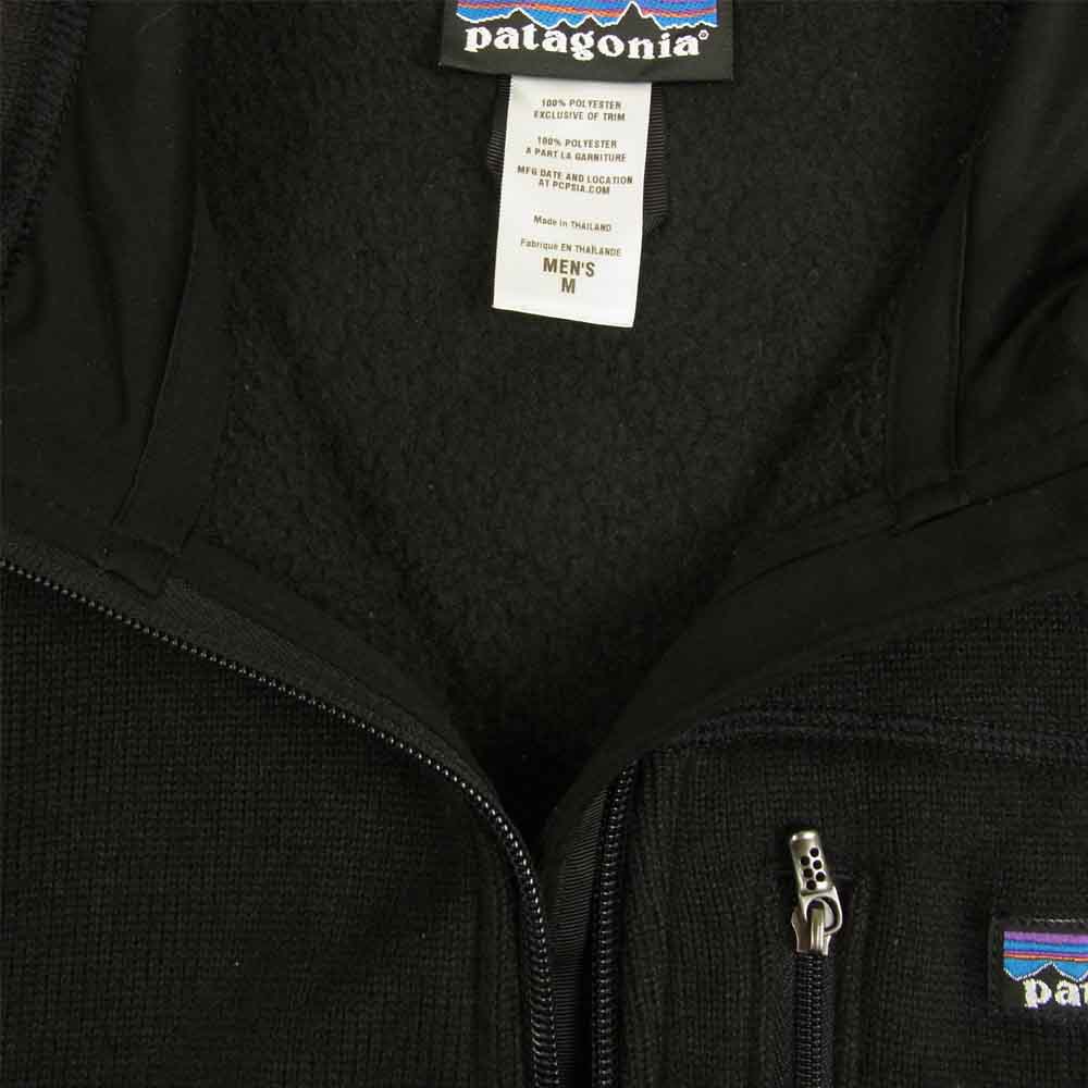patagonia パタゴニア 12AW 25880 12年製 Better Sweater Vest ベター セーター ベスト ブラック系 M【中古】