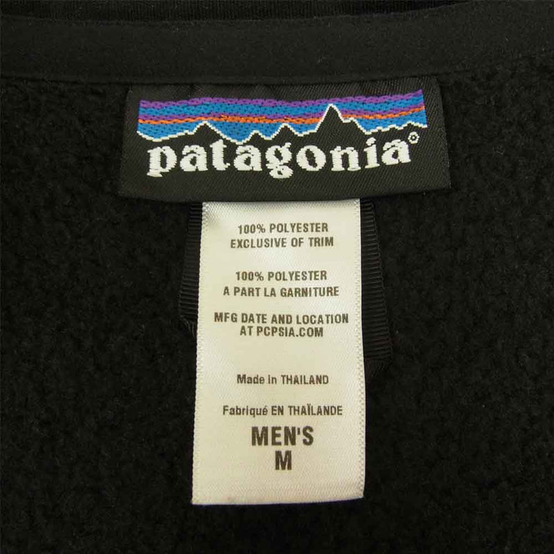 patagonia パタゴニア 12AW 25880 12年製 Better Sweater Vest ベター セーター ベスト ブラック系 M【中古】