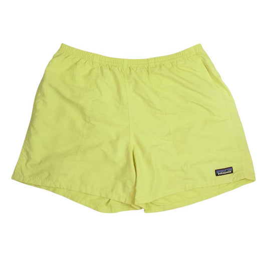 patagonia パタゴニア 15SS 57020 15年製 BAGGIES SHORTS-5 バギーズ ショーツ 5 インチ イエロー系 M【中古】