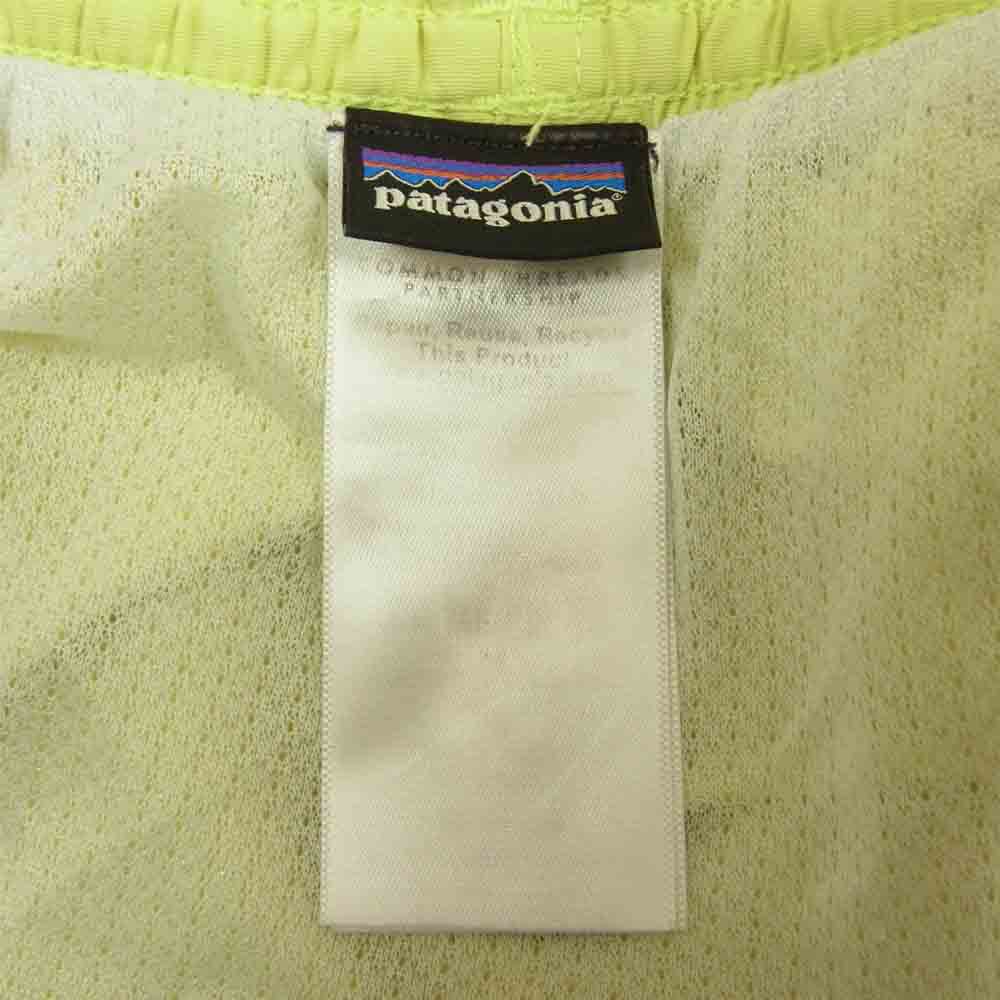 patagonia パタゴニア 15SS 57020 15年製 BAGGIES SHORTS-5 バギーズ ショーツ 5 インチ イエロー系 M【中古】
