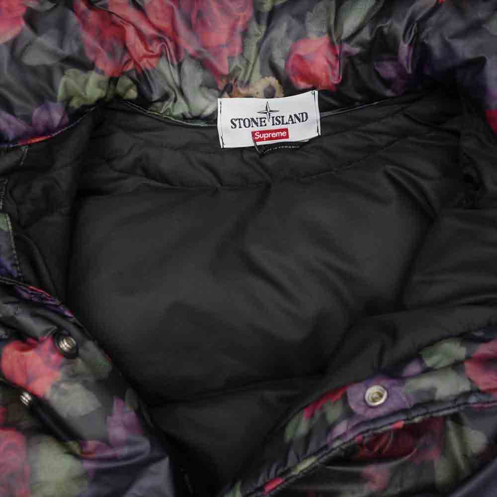 Supreme シュプリーム 17AW Stone Island Lamy Puffy Jacket ストーンアイランド ラミー パフィー ジャケット マルチカラー系 S【中古】