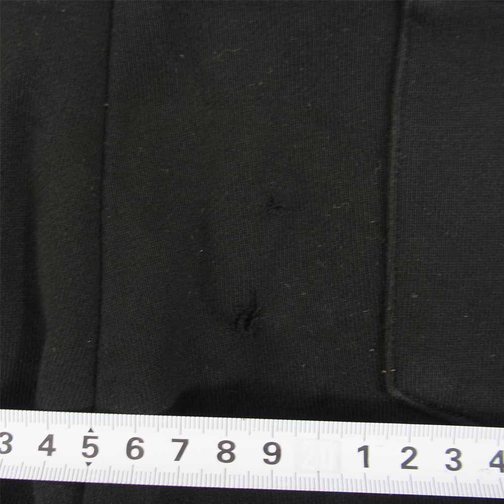 MONCLER モンクレール PANTALONE CORTO トリコロールサイドライン スウェット ショーツ ハーフパンツ ブラック系 M【中古】