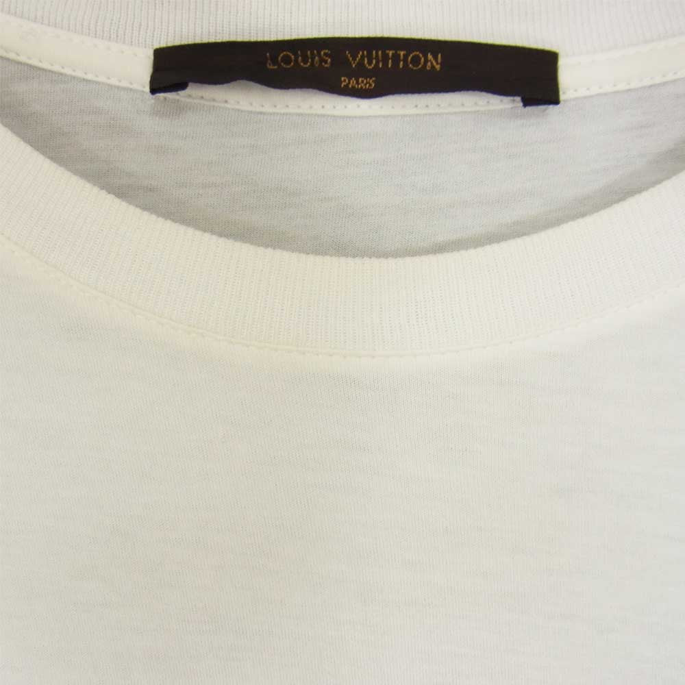 <br>Louis Vuitton ルイヴィトン/LVカップワッペンTシャツ(ホワイト)/RM142M H6Y01WJEZ/XL/ルイ・ヴィトン/Aランク/69