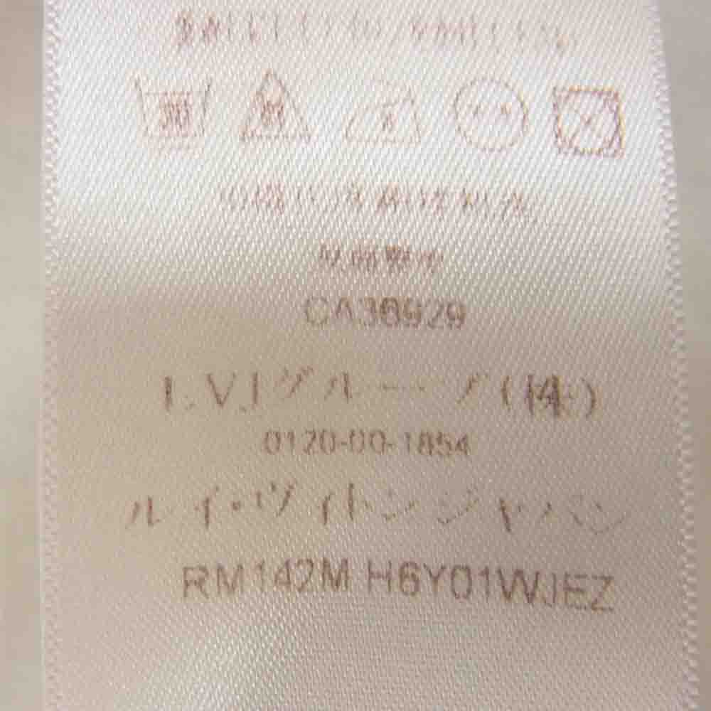LOUIS VUITTON ルイ・ヴィトン 国内正規品 LVJ RM142M LVカップ ワッペン付き Tシャツ ホワイト系 S【中古】