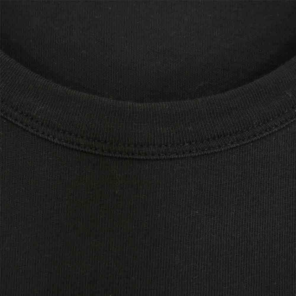 MONCLER モンクレール MAGLIA T-SHIRT M/LUNGA ロゴ 長袖 Tシャツ ブラック系 L【中古】