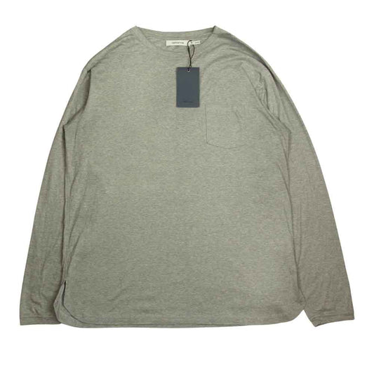 nonnative ノンネイティブ 20SS NN-C3723 DWELLER L/S TEE C/V JERSEY 長袖 カットソー グレー系 2【新古品】【未使用】【中古】