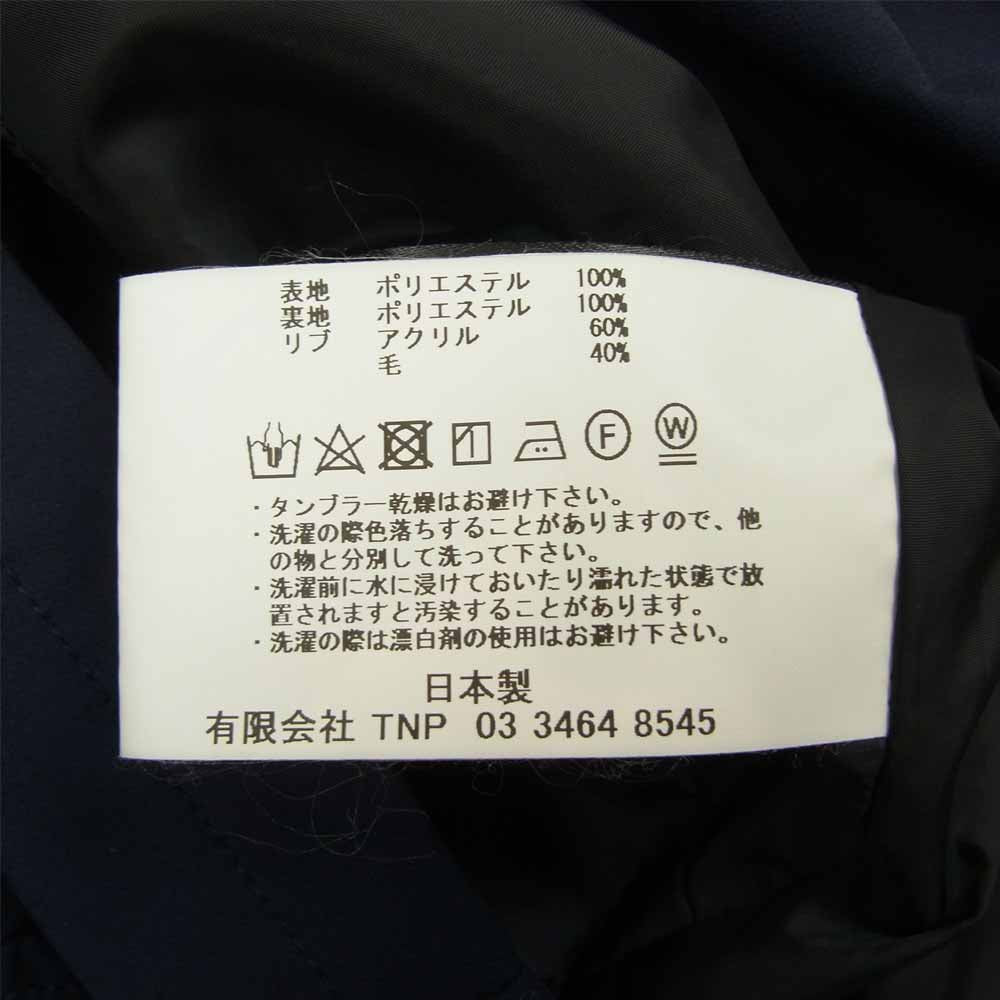 nonnative ノンネイティブ NN-J4011 RIDER BLOUSON POLY TWILL Pliantex ライダース ブルゾン ネイビー系 3【新古品】【未使用】【中古】