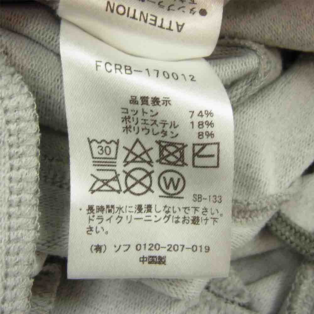 F.C.R.B. エフシーアールビー 17SS FCRB-170012 SWEAT SHORTS スウェット ショーツ グレー系 M【中古】