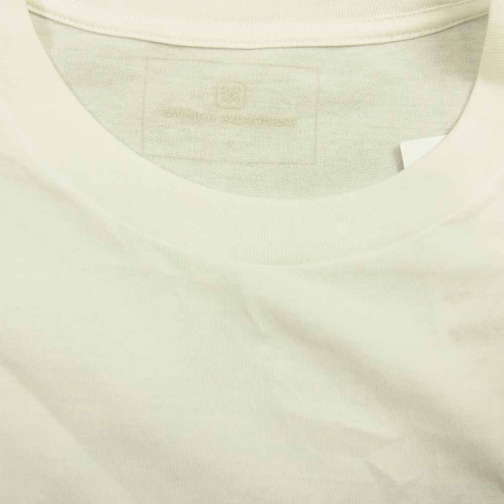 uniform experiment ユニフォームエクスペリメント UE-212049 AUTHENTIC POCKET TEE オーセンティック ポケット 半袖Tシャツ ホワイト系 3【新古品】【未使用】【中古】