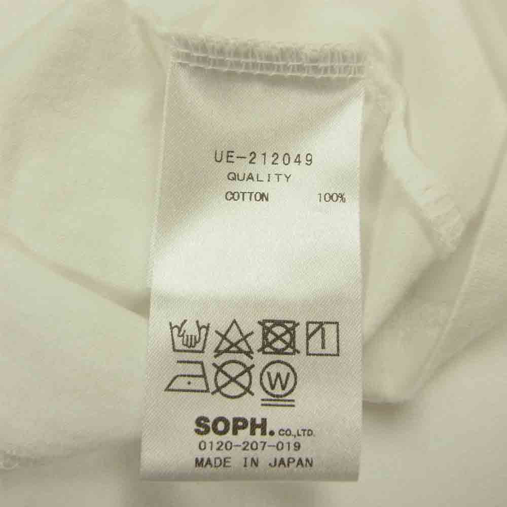 uniform experiment ユニフォームエクスペリメント UE-212049 AUTHENTIC POCKET TEE オーセンティック ポケット 半袖Tシャツ ホワイト系 3【新古品】【未使用】【中古】
