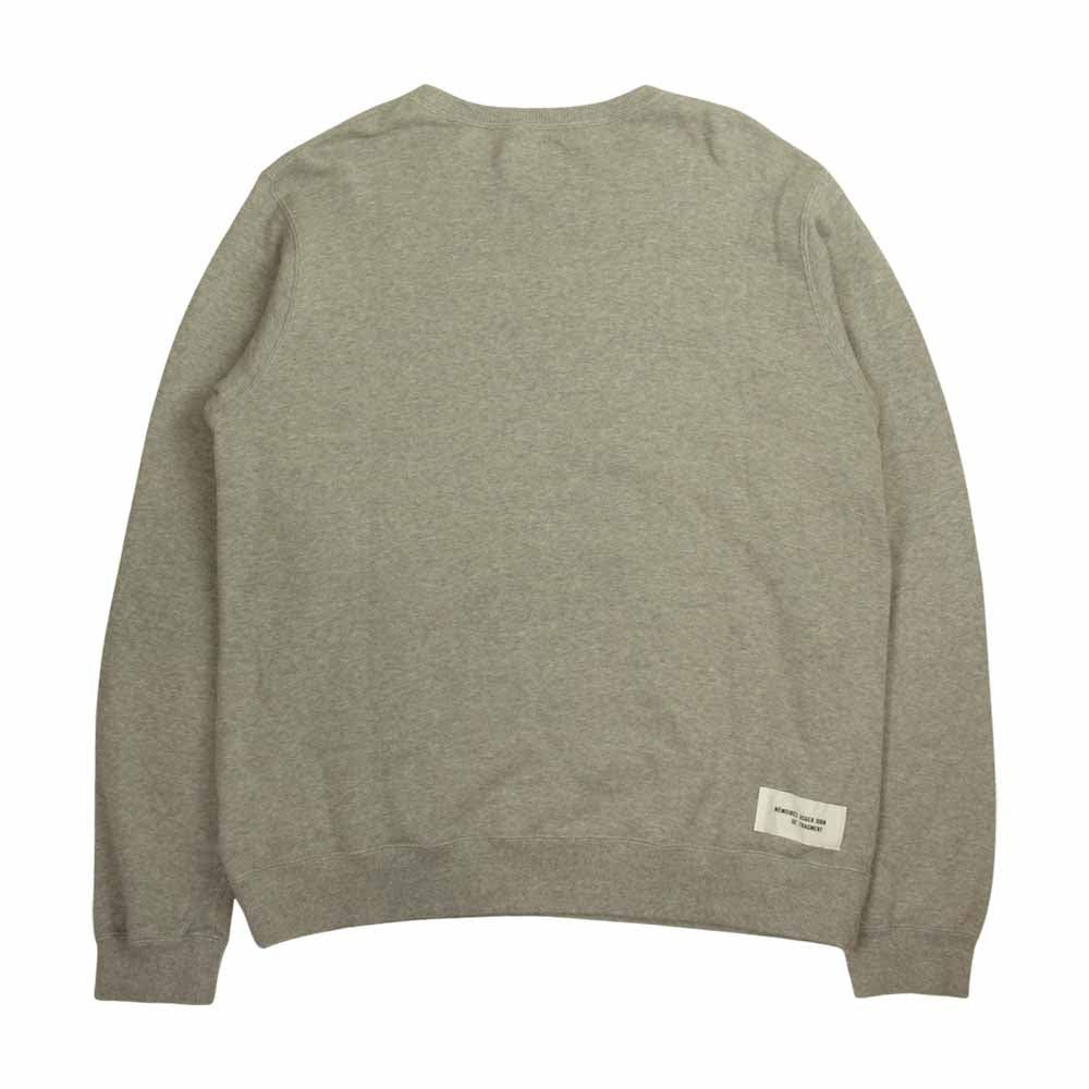 uniform experiment ユニフォームエクスペリメント 21SS UE-210092 ASGER JORN MEMOIRES CREWNECK SWEAT クルーネック スウェット グレー系 2【美品】【中古】