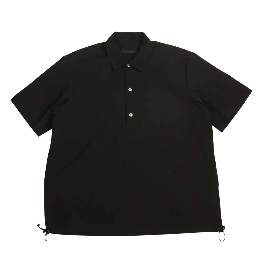 SOPHNET. ソフネット 20SS SOPH-200024 S/S PULLOVER HEM CODE SHIRT プルオーバー 半袖 シャツ ブラック系 S【中古】