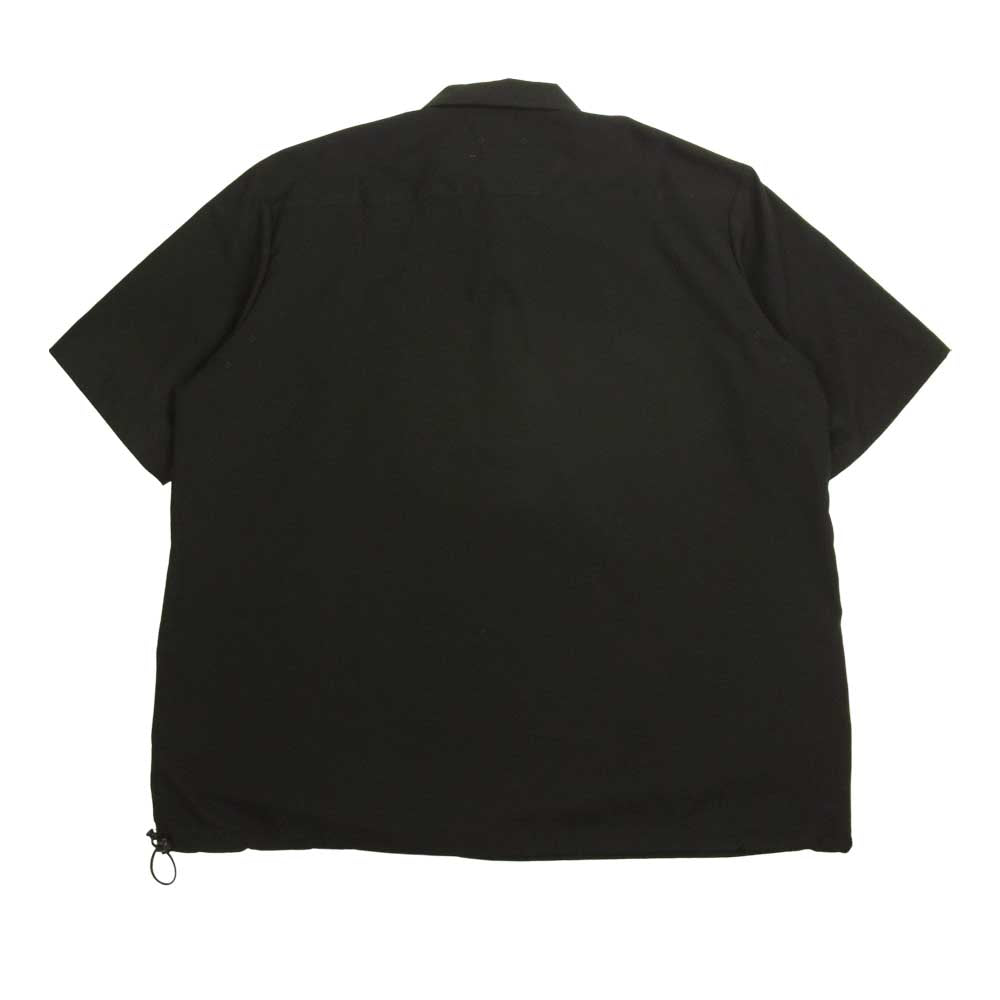 SOPHNET. ソフネット 20SS SOPH-200024 S/S PULLOVER HEM CODE SHIRT プルオーバー 半袖 シャツ ブラック系 S【中古】