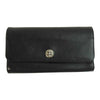 CHROME HEARTS クロムハーツ（原本有） JUDY ジュディ レザー 長財布 ブラック系【中古】