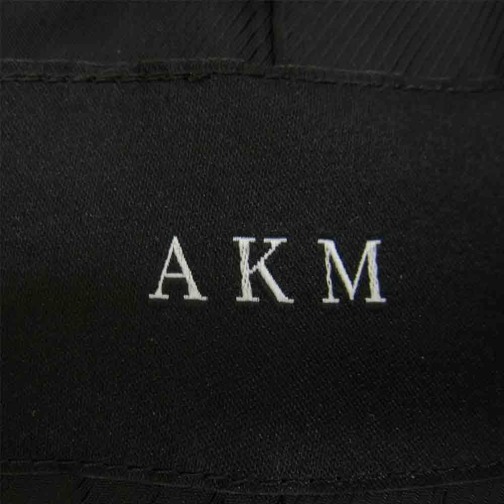 AKM エイケイエム MOON JERSEY ムーン ウールジャージー チェスターコート ブラウン系 M【中古】