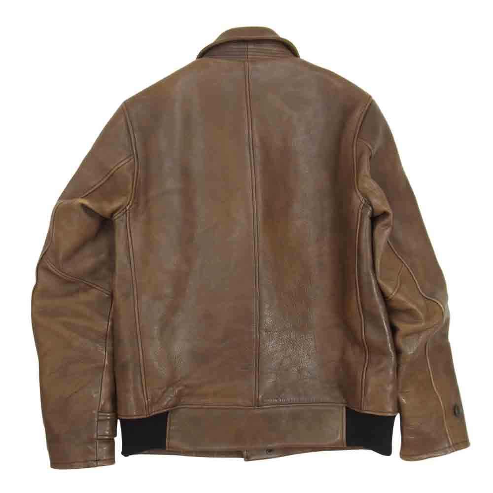 PHIGVEL フィグベル PM0-OT02  カウレザー ジャケット ブラウン系 1【中古】