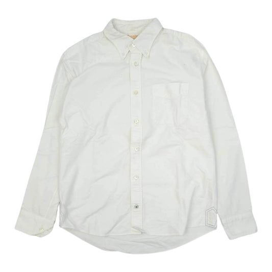 VISVIM ビズビム west indian seaisland オックスフォード B.D シャツ ホワイト系 M【中古】