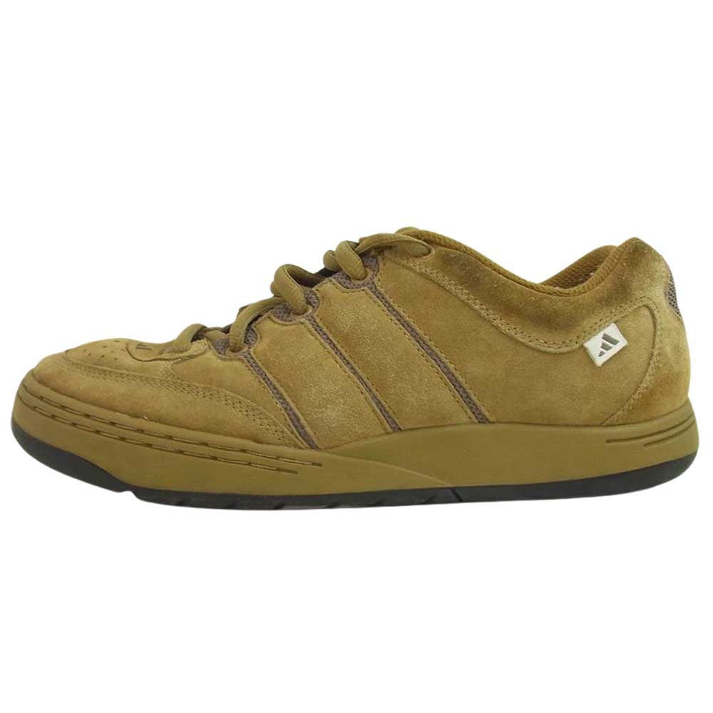 adidas アディダス 666152 SKATEBOARDING ROBIA スケートボーディング ロエビア スエード スニーカー カーキ系 28cm【中古】