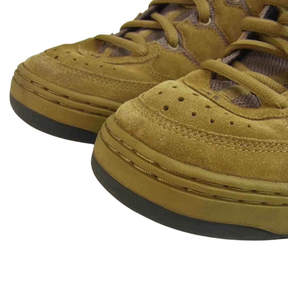 adidas アディダス 666152 SKATEBOARDING ROBIA スケートボーディング ロエビア スエード スニーカー カーキ系 28cm【中古】