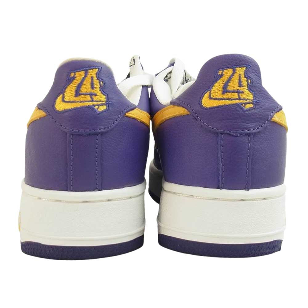 NIKE ナイキ 630117-571 AIR FORCE 1 LA 1st エアフォース ワン  パープル系 24cm【中古】