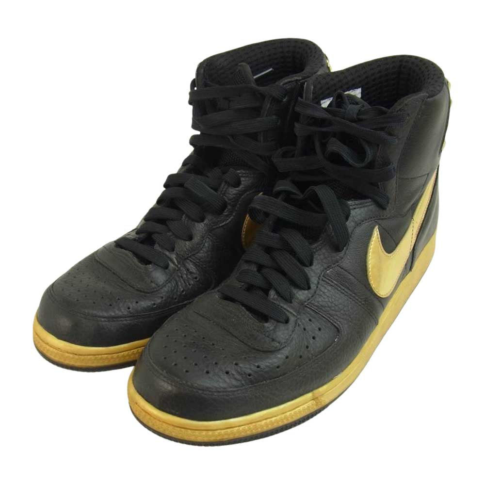 NIKE ナイキ 325319-071 TERMINATOR HIGH SUPREME Rockn Roll Pack ターミネーター ハイ シュプリーム ロックンロール パック スタッズ スニーカー ブラック系 28cm【中古】
