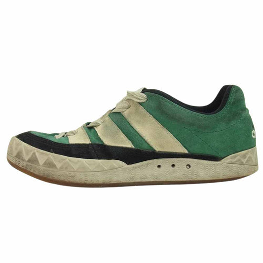 adidas アディダス 79490 Adimatic アディマティック スエード スニーカー グリーン系 28.5cm【中古】