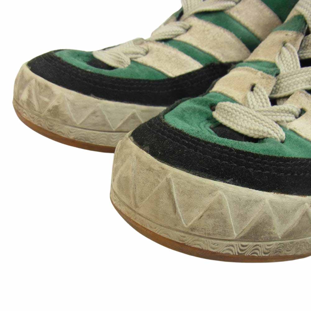 adidas アディダス 79490 Adimatic アディマティック スエード スニーカー グリーン系 28.5cm【中古】