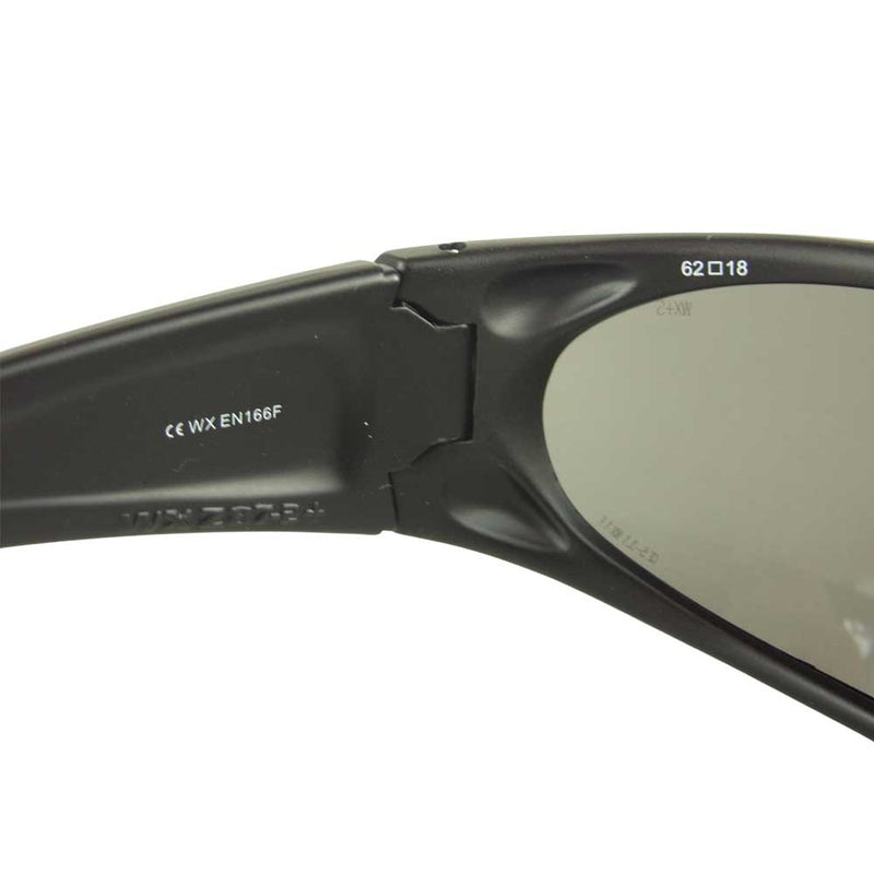 ワイリーエックス WXJ-1004-4 ROMER3 ローマー3 アイウェア 眼鏡 ブラック系 62□18【極上美品】【中古】