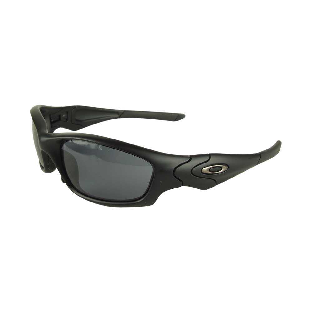 OAKLEY オークリー 11-013 国内正規品 STRAIGHT JACKET ストレートジャケット サングラス ブラック系【極上美品】【中古】