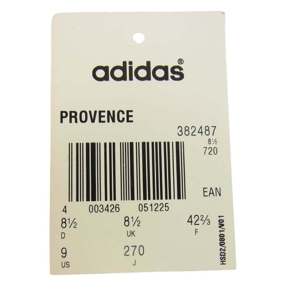 adidas アディダス 382487 PROVENCE プロバンス スエード スニーカー ブラウン系 27cm【中古】