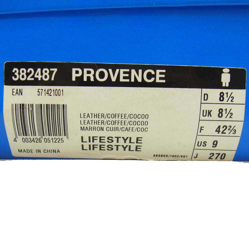 adidas アディダス 382487 PROVENCE プロバンス スエード スニーカー ブラウン系 27cm【中古】