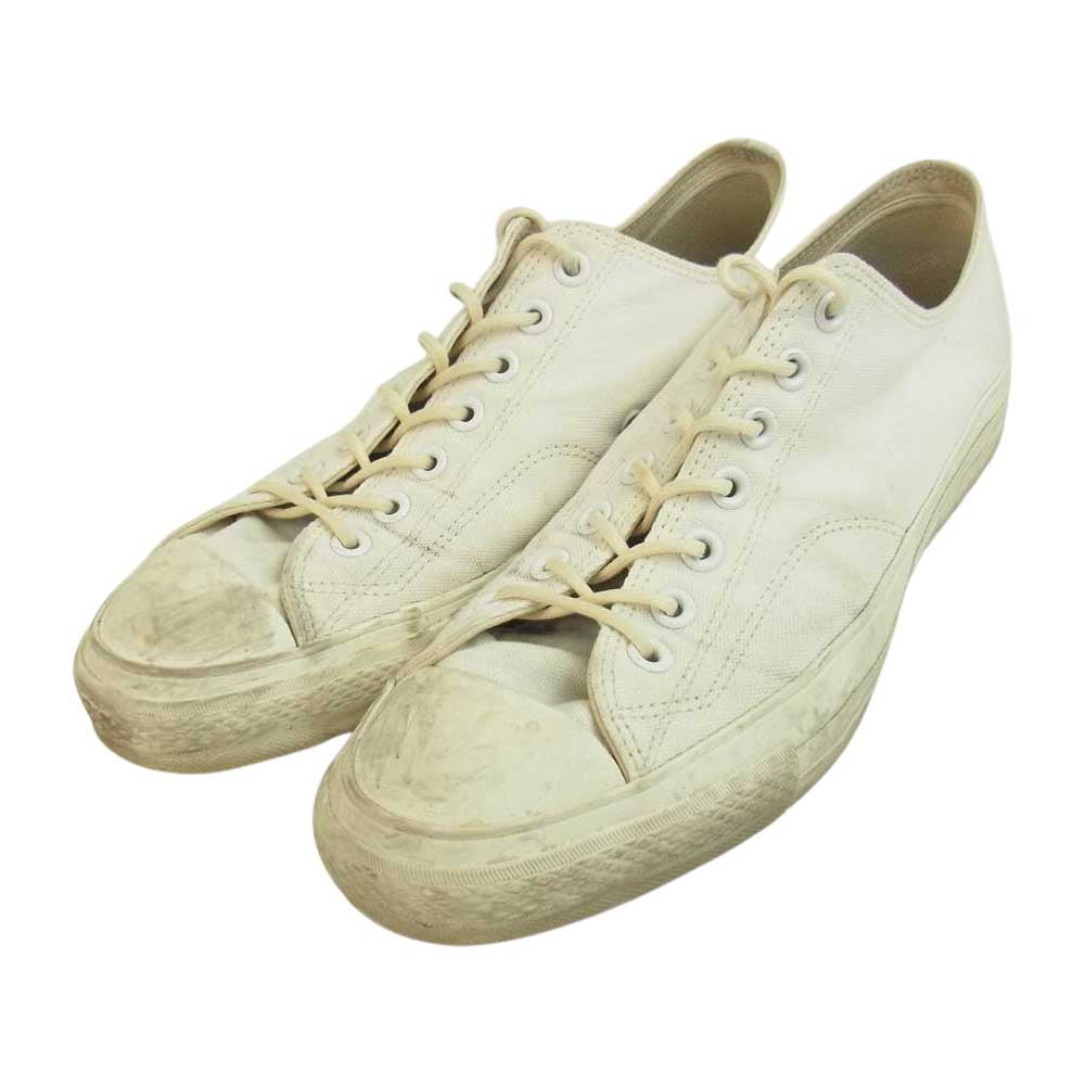 CONVERSE コンバース × N.HOOLYWOOD エヌハリウッド ミスターハリウッド AS RETRO NH OX チャックテイラー ローカット スニーカー オフホワイト系【中古】