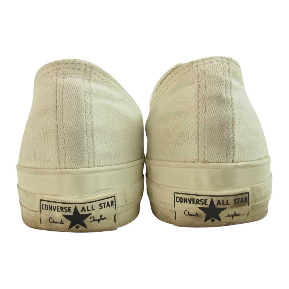 CONVERSE コンバース × N.HOOLYWOOD エヌハリウッド ミスターハリウッド AS RETRO NH OX チャックテイラー ローカット スニーカー オフホワイト系【中古】