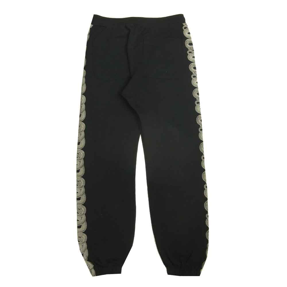 HYSTERIC GLAMOUR ヒステリックグラマー 02221CP08 SNSKL LOOP スウェット パンツ ブラック系 M【中古】
