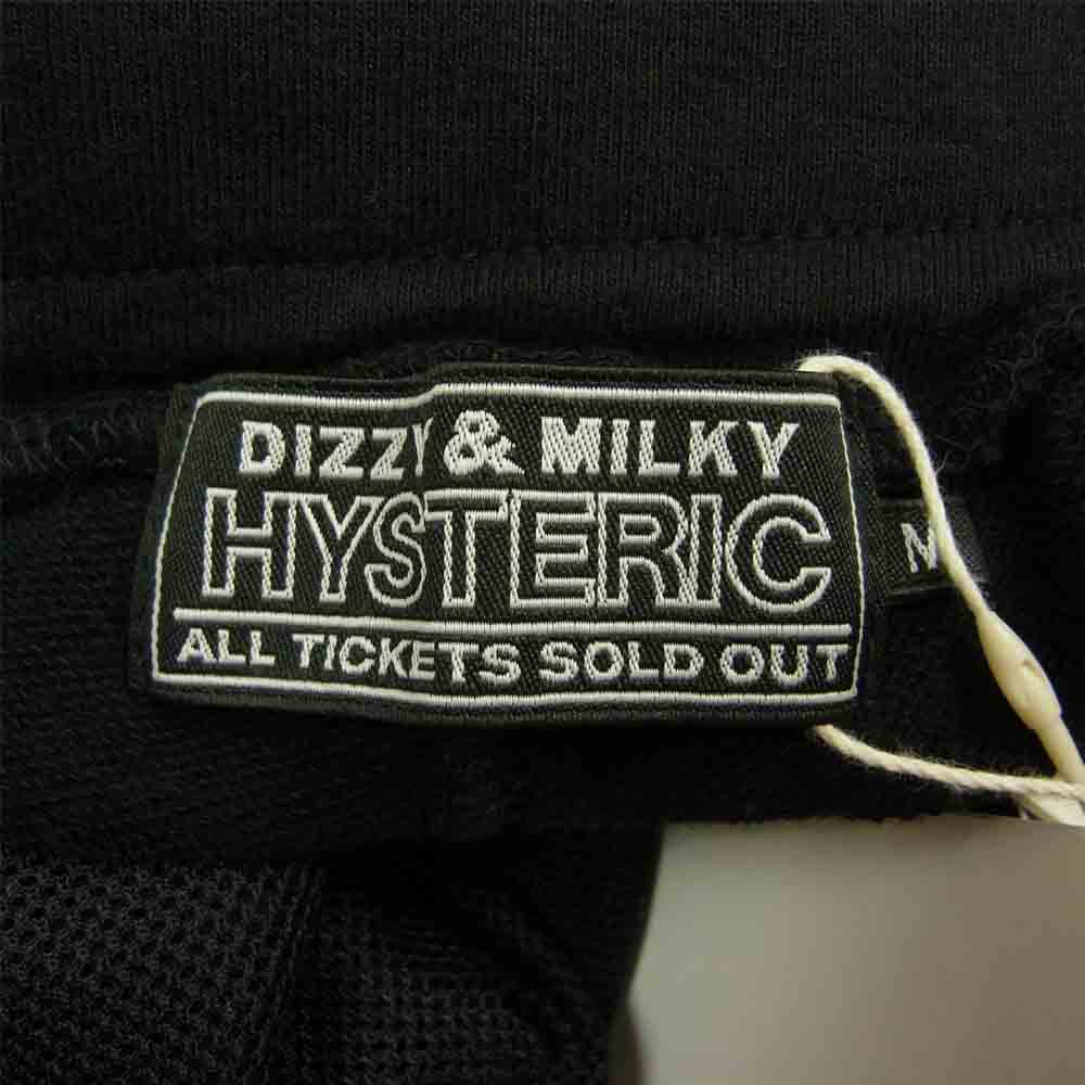 HYSTERIC GLAMOUR ヒステリックグラマー 02221CP08 SNSKL LOOP スウェット パンツ ブラック系 M【中古】