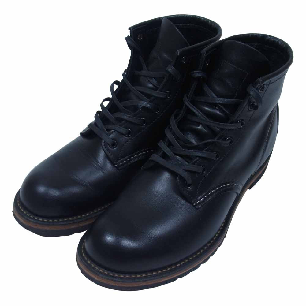 RED WING レッドウィング 9414 Classic Dress Beckman Boot Vibram ベックマンブーツ ビブラムソール ブーツ ブラック系 7.5D【中古】