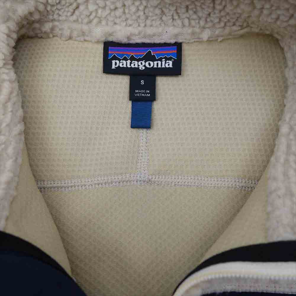 patagonia パタゴニア 18AW 23048 18年製 Classic Retro-X Vest メンズ クラシック レトロX フリース ベスト ベージュ系 S【中古】