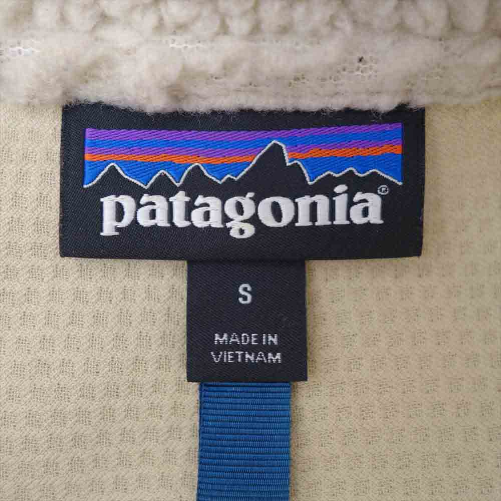 patagonia パタゴニア 18AW 23048 18年製 Classic Retro-X Vest メンズ クラシック レトロX フリース ベスト ベージュ系 S【中古】