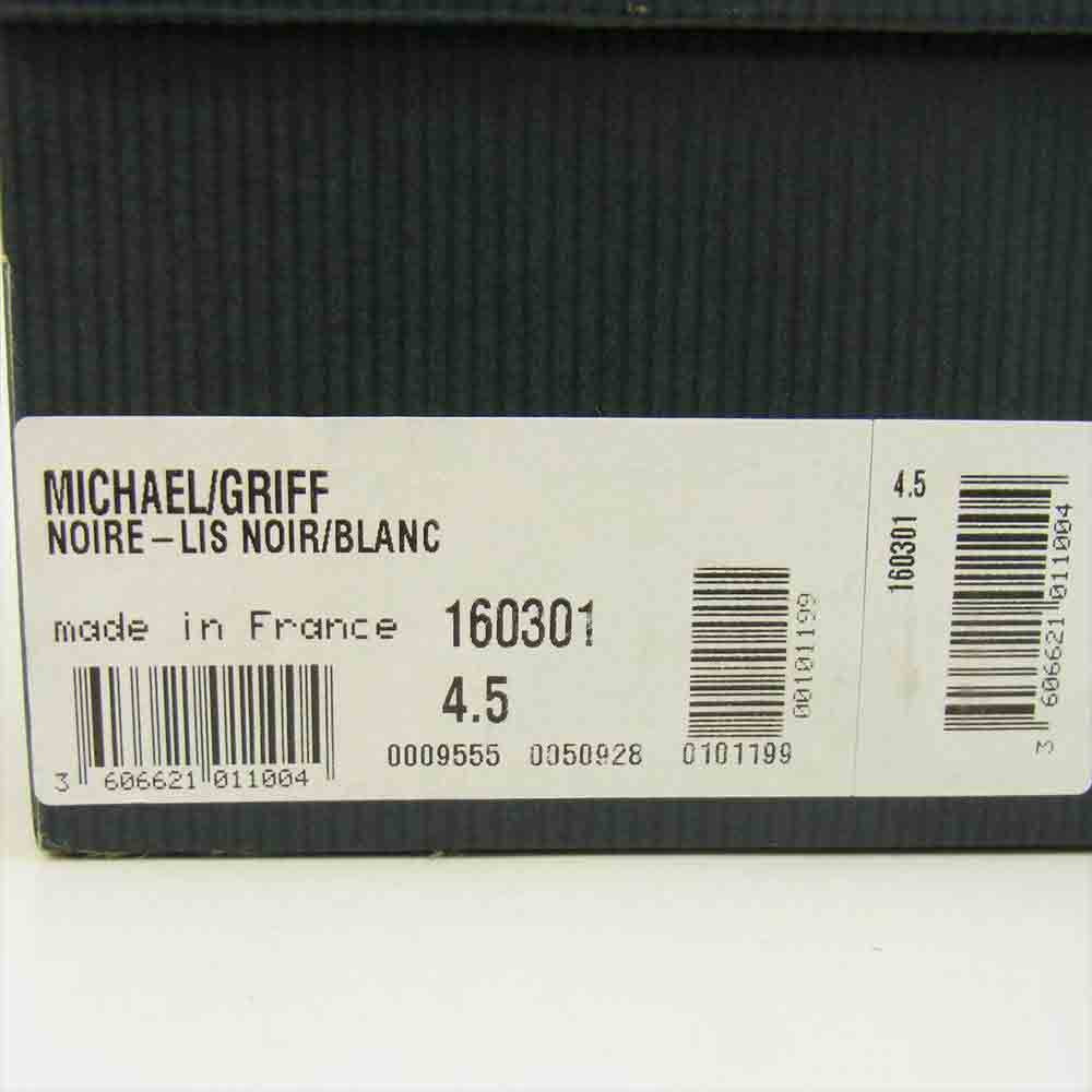 Paraboot パラブーツ MICHAEL GRIFF ミカエル グリフ ブラック系 4.5【中古】