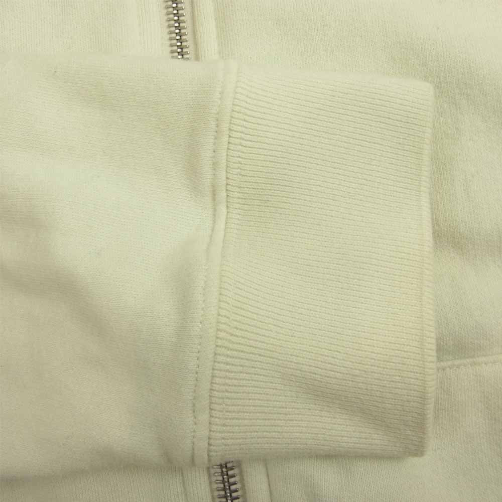 OFF-WHITE オフホワイト 19SS 0MBE001R190030120288 DIAG COLORED ARROW ZIP HOODIE ジップ フーディ パーカー ベージュ系 L【中古】