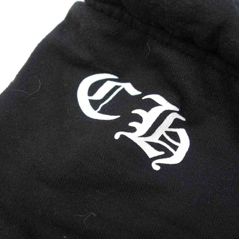 CHROME HEARTS クロムハーツ（原本無） 国内正規品 ダガー プリント スウェット パンツ ブラック系 L【中古】