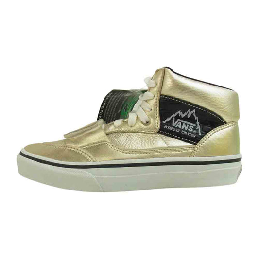 VANS バンズ V42-UA × ユナイテッドアローズ 別注 MT.EDITION マウンテン エディション スニーカー ゴールド系 US 6.5【美品】【中古】