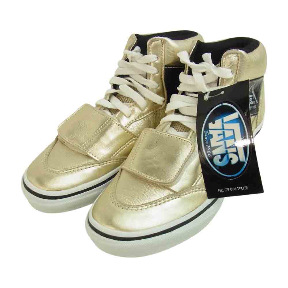 VANS バンズ V42-UA × ユナイテッドアローズ 別注 MT.EDITION マウンテン エディション スニーカー ゴールド系 US 6.5【美品】【中古】